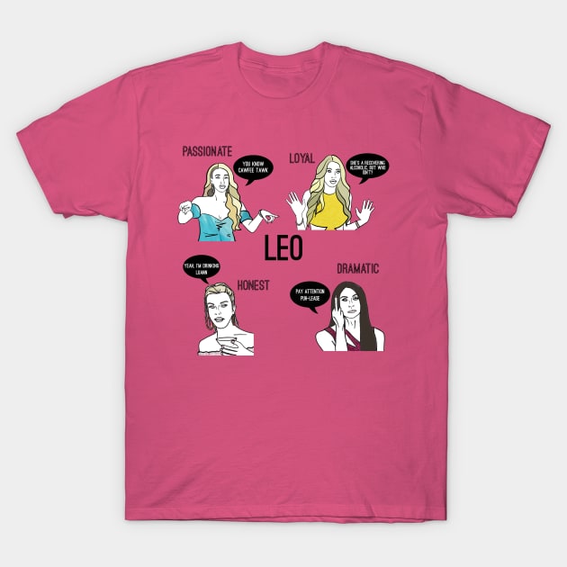 Leo- Bravostology series T-Shirt by Katsillustration